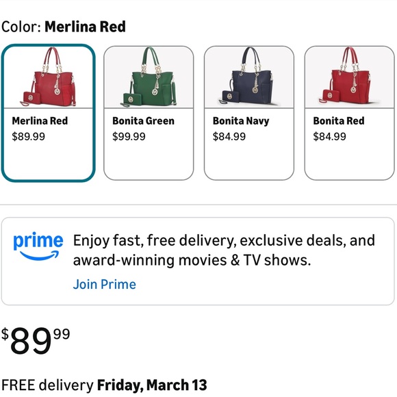 ~Michael Kors-Esque Red Tote Bag & Wallet Set w/Gold Tone “M” Hardware~ - Picture 7 of 14